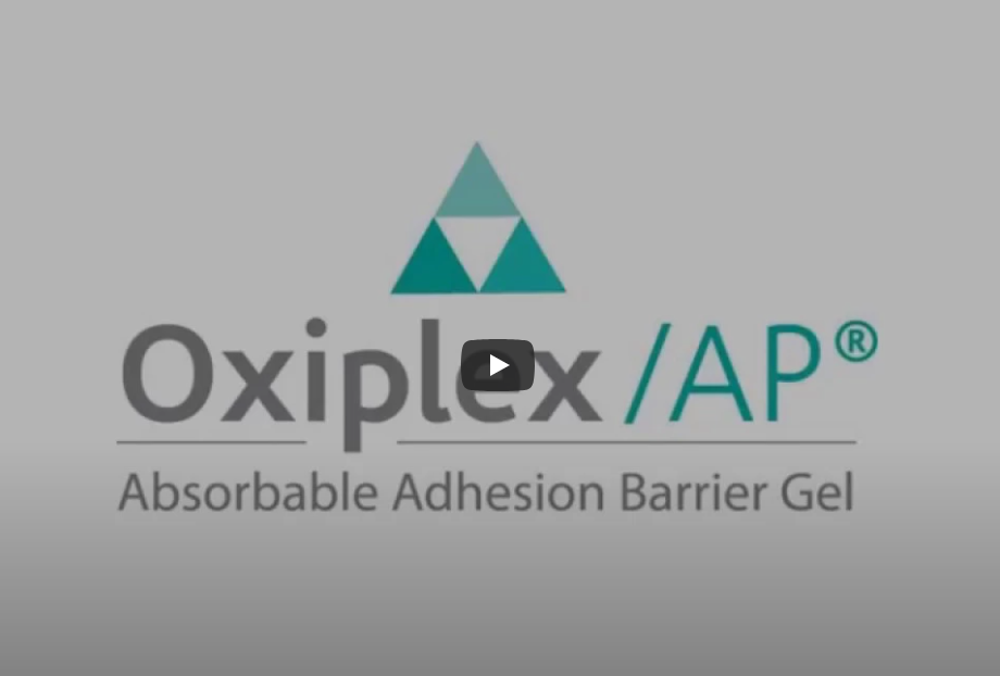 AP Adhesion Barrier Gel application - pelvic sidewalls live surgical video